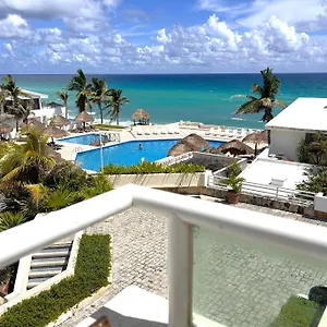 Apartment Brisas Shores Ocean View Terrace Apartments, And Pool, Zone, Cancun